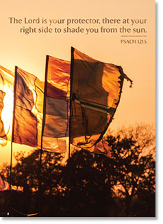 Encouragement – Evening Flags