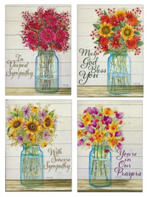 Sympathy Flowers (12 Boxed Cards)