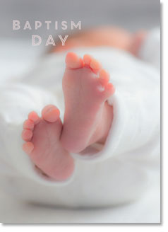 Baptism - Baby's Toes (ORDER IN 6)