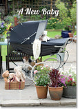 New Baby : Antique Pram (order in 6)
