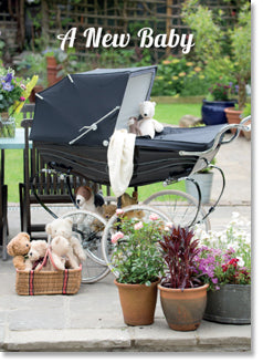 New Baby : Antique Pram (order in 6)