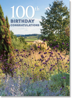 100th Birthday - Hyde Hall Garden Scene (ORDER IN 6)