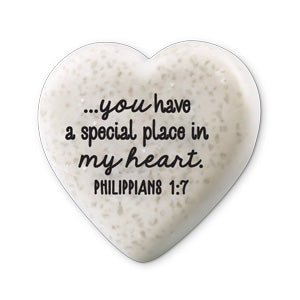Scripture Stone Hearts of Hope: Trust