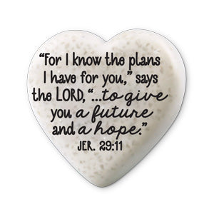 Scripture Stone Hearts of Hope: Journey