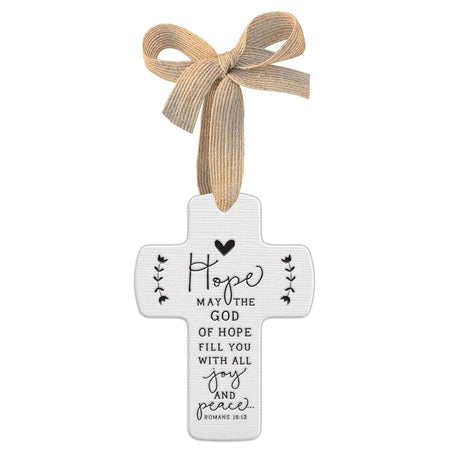 ORNAMENT STABLE TAG JESUS TWINE HANGER