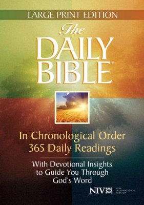 The NIV Daily Bible - Large Print (F. LaGard Smith)