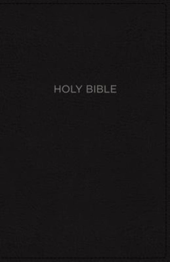NKJV Thinline Bible Compact Black (Red Letter Edition)