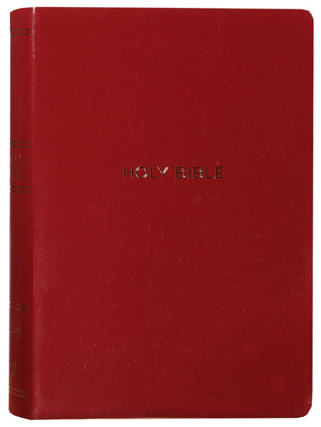 NKJV Reference Bible Super Giant Print Black Thumb Index (Red Letter Edition)