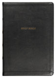 NKJV Reference Bible Super Giant Print Black Thumb Index (Red Letter Edition)
