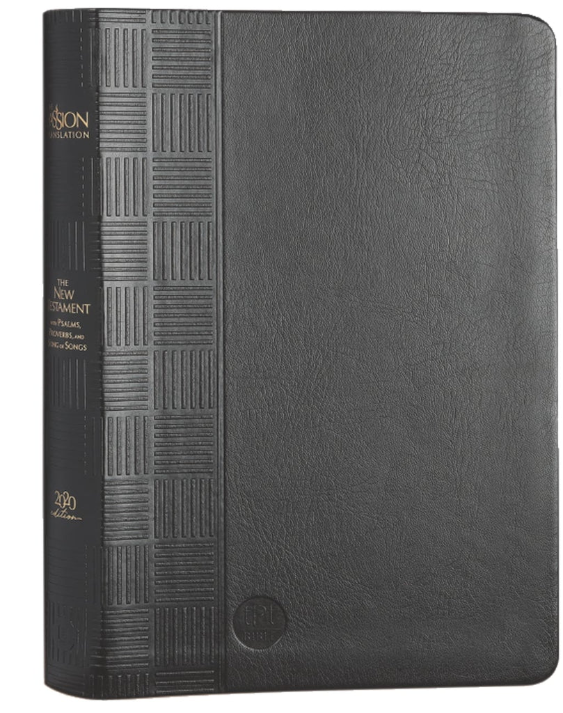 TPT New Testament Black (Black Letter Edition) (With Psalms, Proverbs And The Song Of Songs)