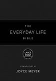 Amplified The Everyday Life Bible Large Print Black (Black Letter Edition)