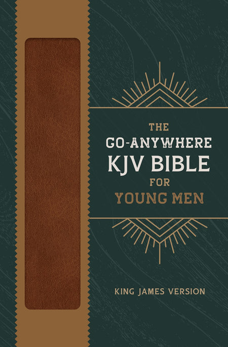 KJV Giant Print Full-size Bible - Two-tone Brown heat-debossed