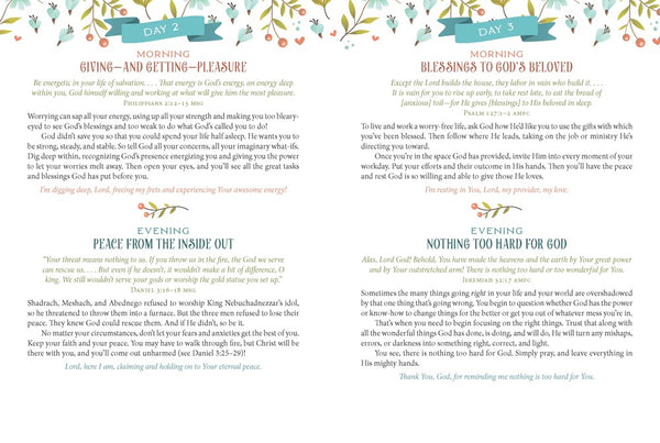 Worry Less, Pray More for Morning and Evening : A Daily Devotional
