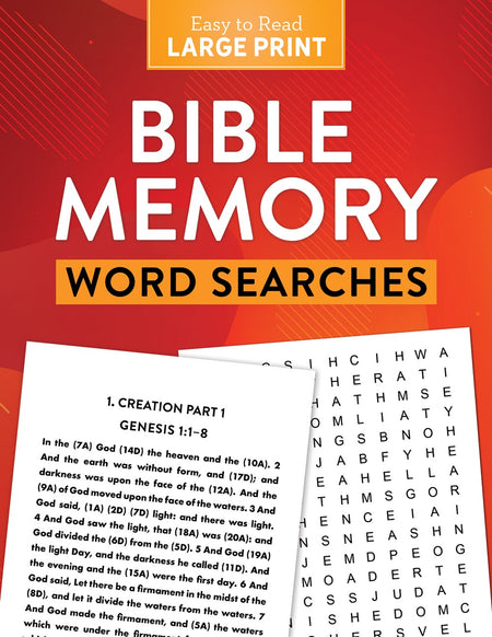 Bible Story Word Searches for Kids