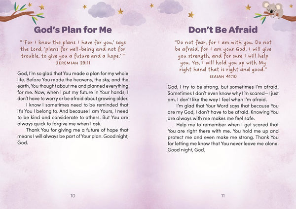 Good Night, God: Bedtime Prayers For Girls