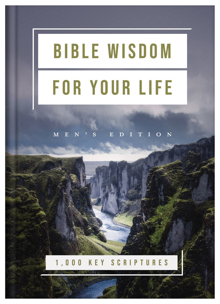 Bible Wisdom for Your Life: Men's Edition : 1,000 Key Scriptures