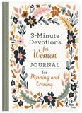 3-Minute Devotions For Women Journal for Morning & Evening