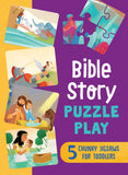 Bible Story Puzzle Play: 5 Chunky Jigsaws For Toddlers