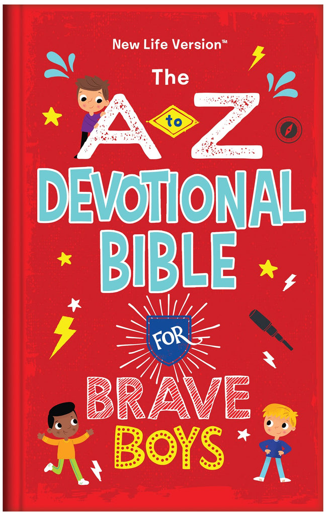 The A to Z Devotional Bible for Brave Boys : New Life Versio