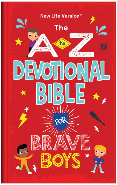 The A to Z Devotional Bible for Brave Boys : New Life Versio