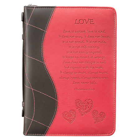Simply Faith Bible Cover - 1 Corinthians 13:4-8