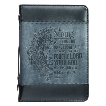 Bible Cover - Names of God Brown Faux Leather