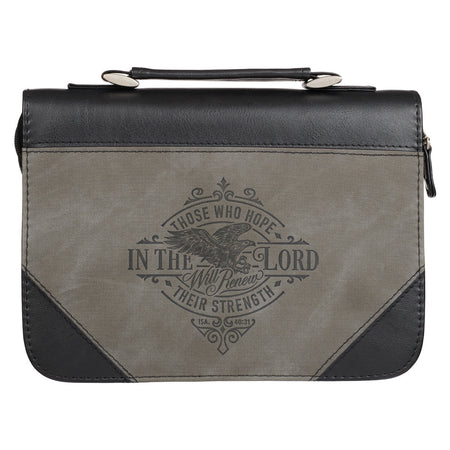 Faux Leather Bible Cover - Blessed
