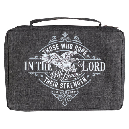 Faux Leather Bible Cover - Blessed
