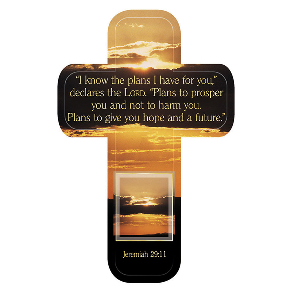 Cross Bookmark - I Know the Plans