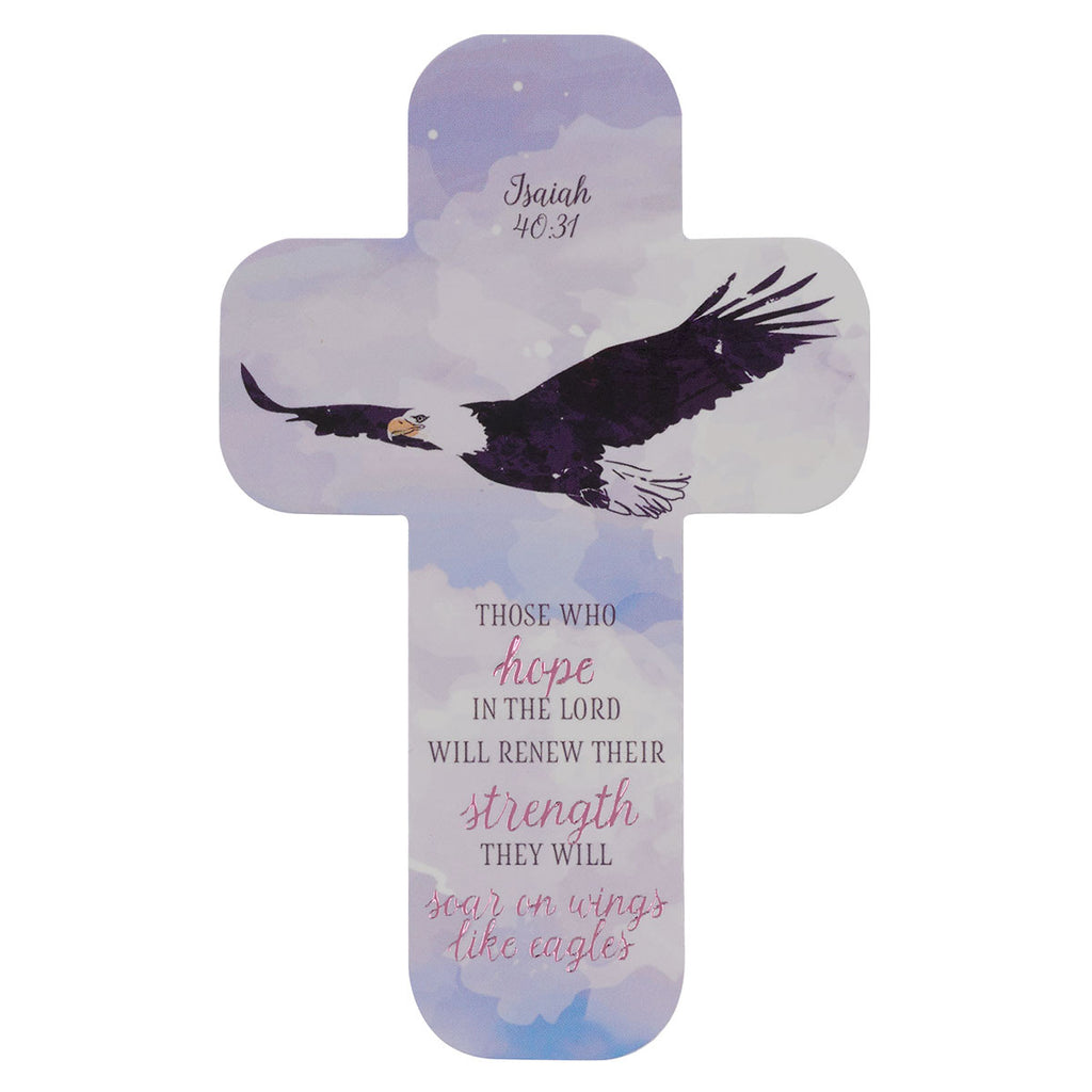 Cross Bookmark - Soar Isaiah 40:31