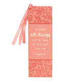 LuxLeather Pagemarker - He Works All Things Rom 8:28