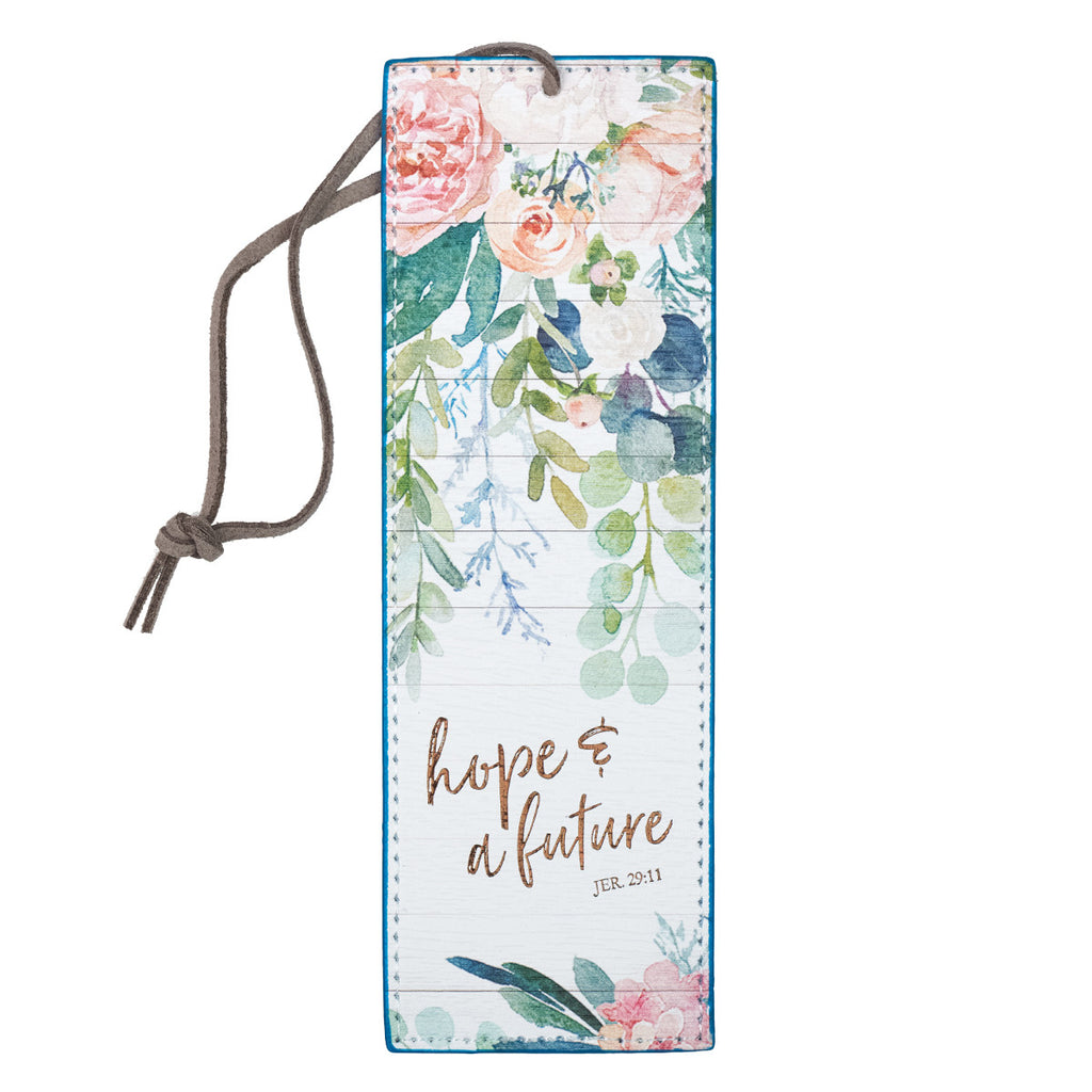 LuxLeather Pagemarker - Hope and a Future Jeremiah 29:11