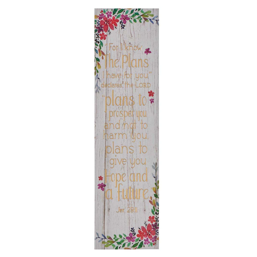 Sunday School/Teacher Bookmark Set (ORDER IN 3'S) - I Know The Plans