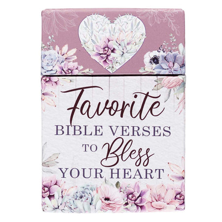 101 Favorite Bible Verses for Men Box of Blessings
