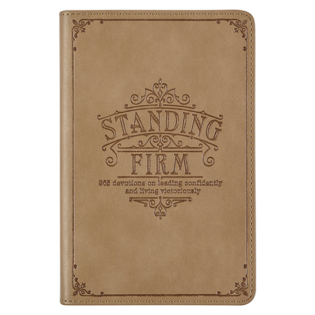 Finding Joy Purple Faux Leather Daily Devotional