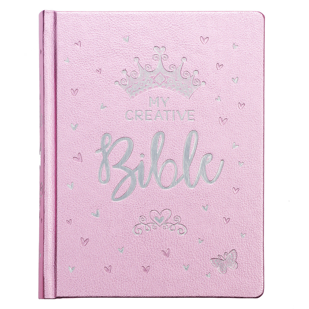 My Creative Bible for Girls ESV - Pink Faux Journaling Bible