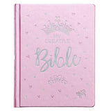 My Creative Bible for Girls ESV - Pink Faux Journaling Bible