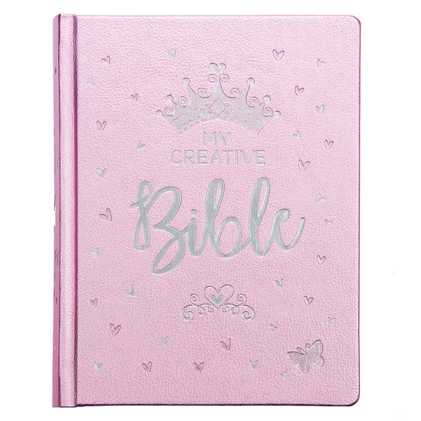 My Creative Bible for Girls ESV - Pink Faux Journaling Bible