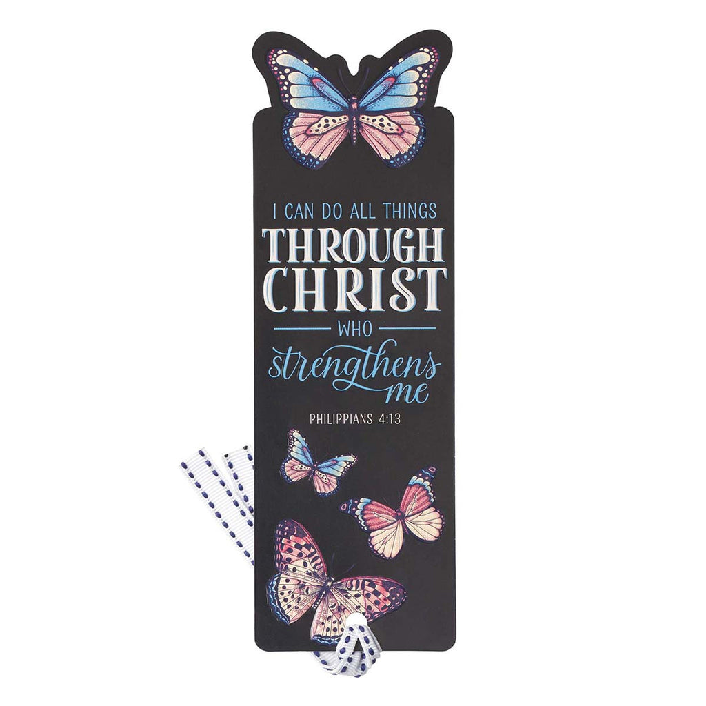 Premium Cardstock Bookmark - I Can Do All Things Through Christ