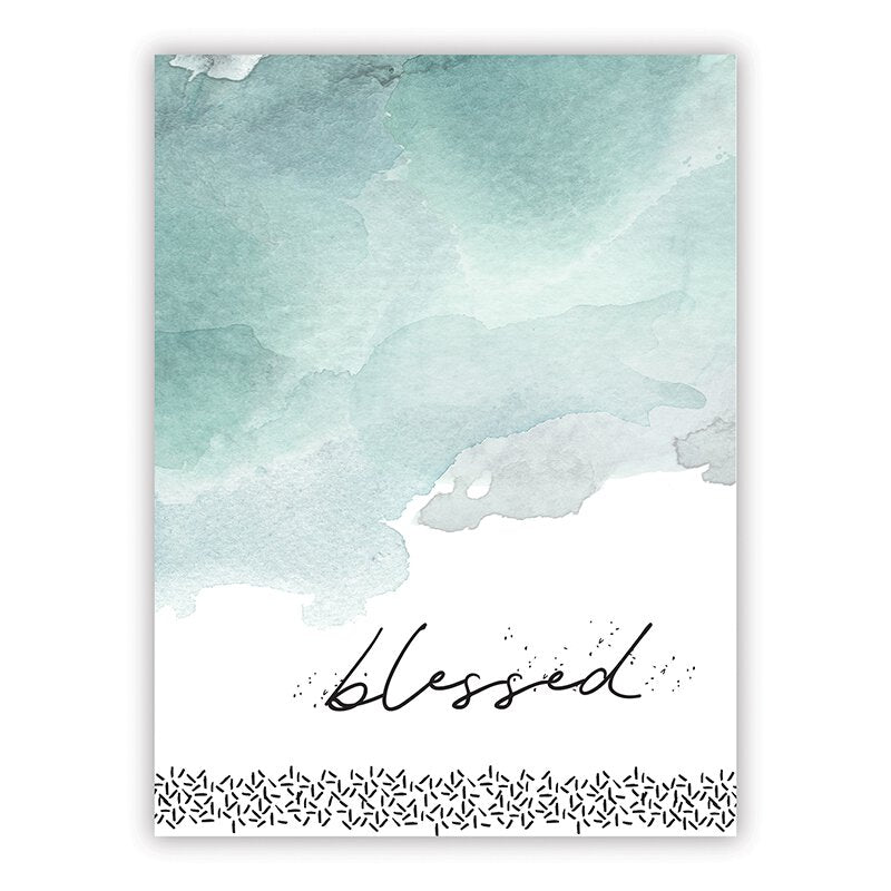 Large Poster - Blessed