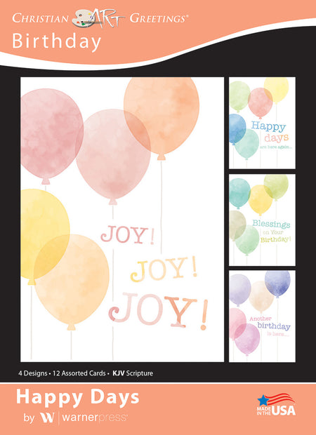 Boxed Card - Joyful Birthday
