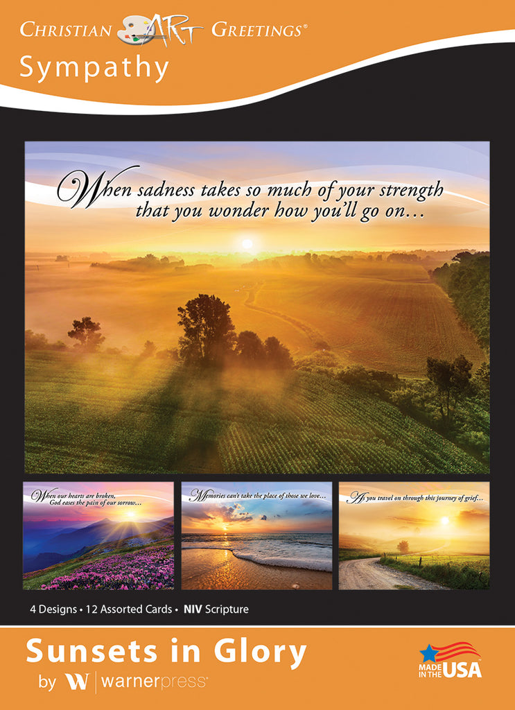 Boxed Card - Sunsets in Glory