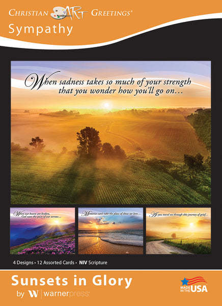 Boxed Card - Sunsets in Glory