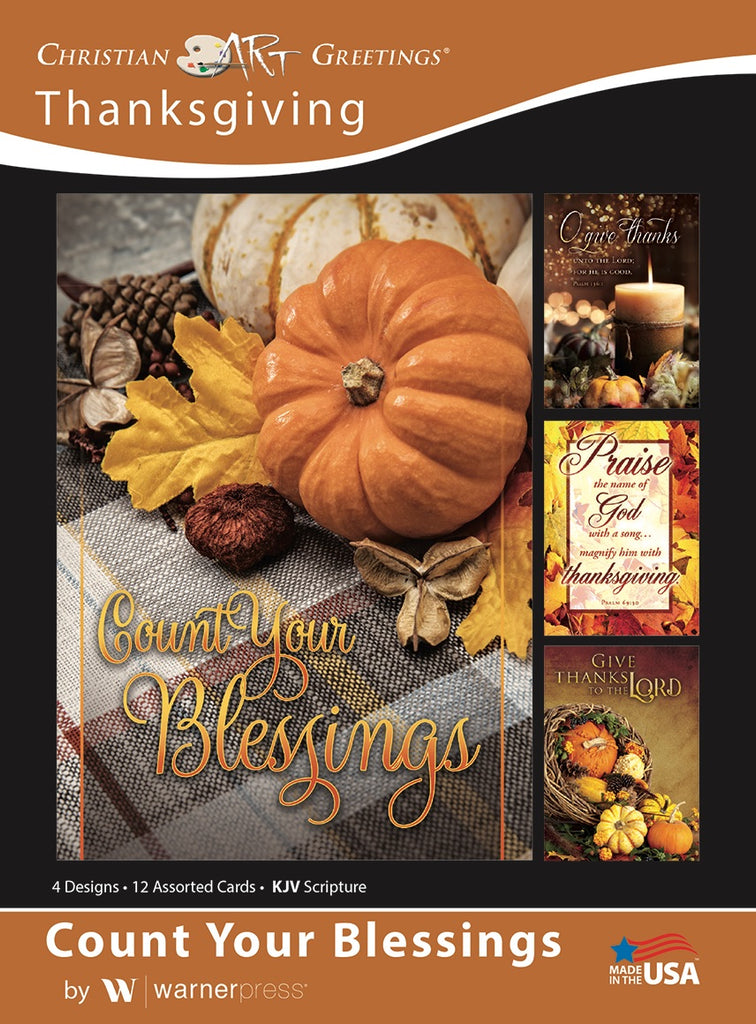 Boxed Cards - Count Your Blessings - SPECIAL ORDER PLEASE CONTACT STAFF