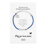 Thought Keepers Bracelet - Blue/Silver