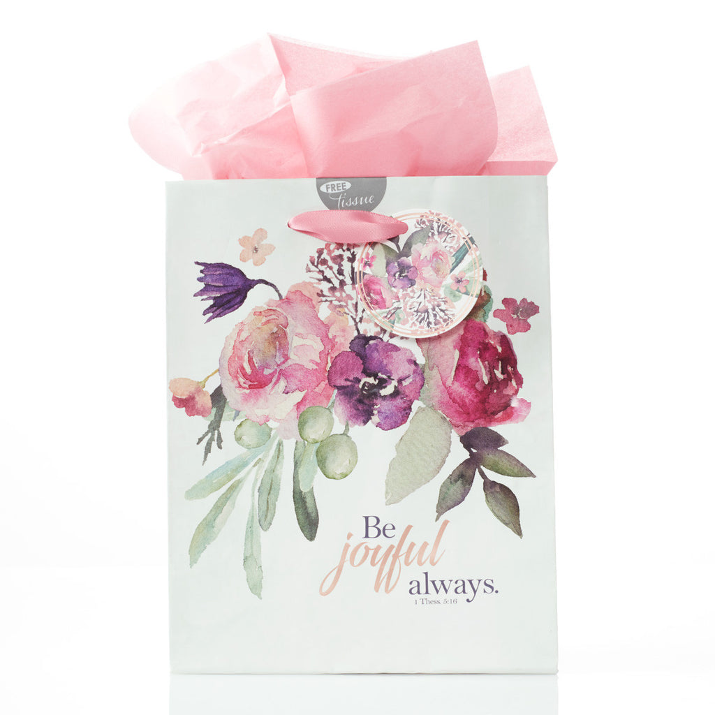Gift Bag Md Be Joyful Always