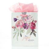 Gift Bag Md Be Joyful Always