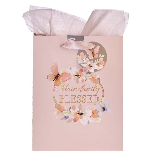 Medium Gift Bag - Abundantly Blessed Deuteronomy 7:13