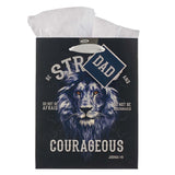 Medium Gift Bag - Strong and Courageous Dad