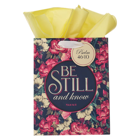 Be Still & Know Medium Gift Bag – Psalm 46:10